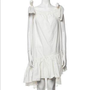 MSMG White Off the Shoulder Dress